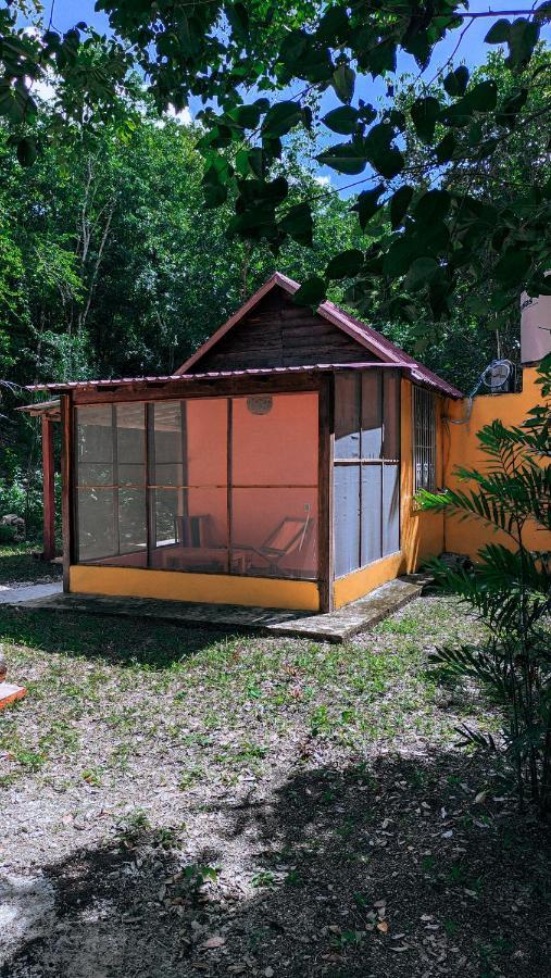 Ecohabitat Bed & Breakfast Xpujil Bagian luar foto