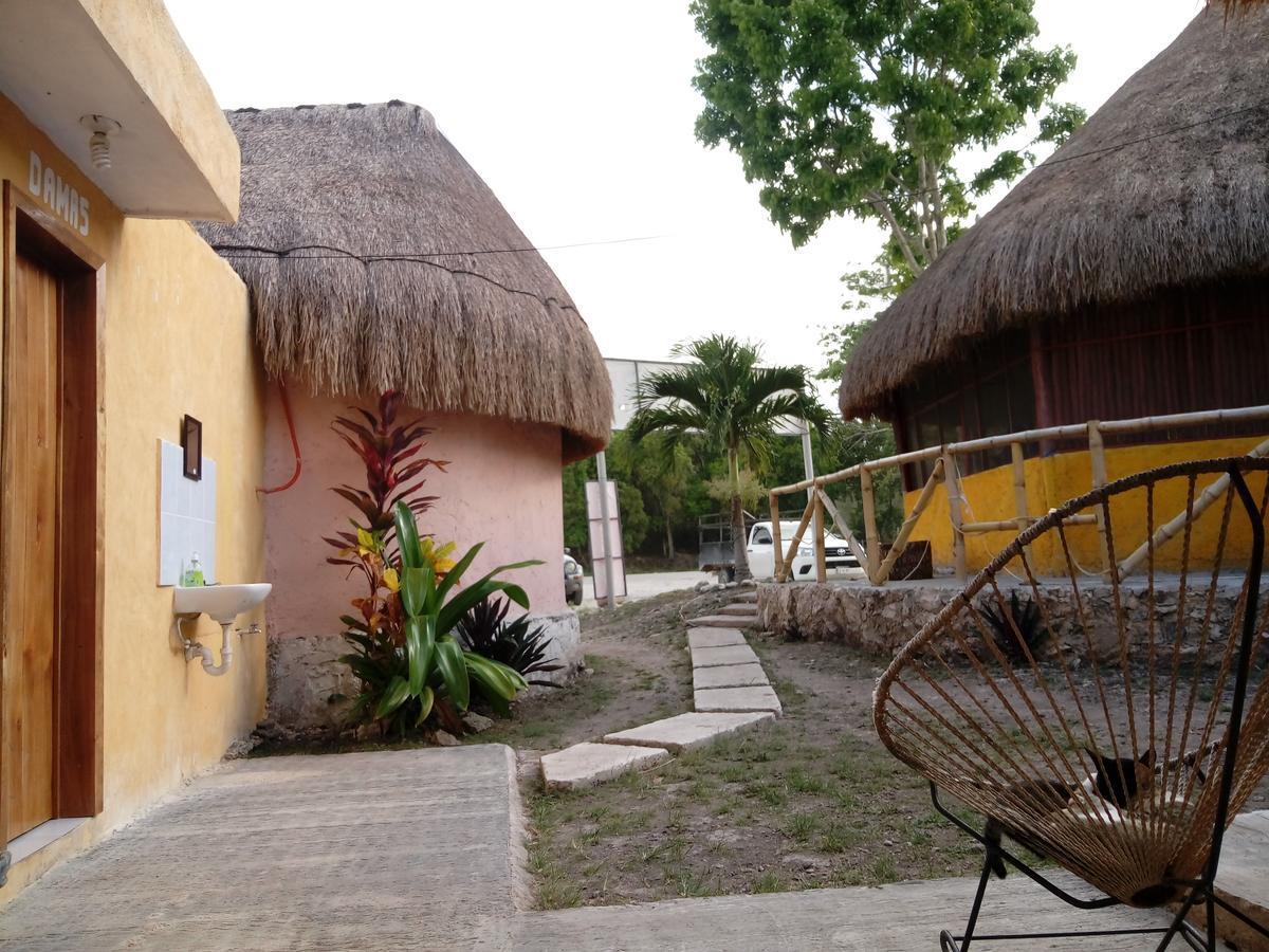 Ecohabitat Bed & Breakfast Xpujil Bagian luar foto